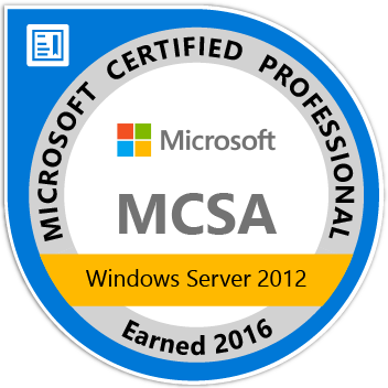 Logo Microsoft MCSAWindowsServer2012-01
